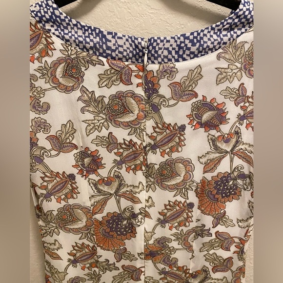 Monsoon Ragdoll Style Contrast Print Short Sleeve Tunic Dress Size 6 - Picture 6 of 8